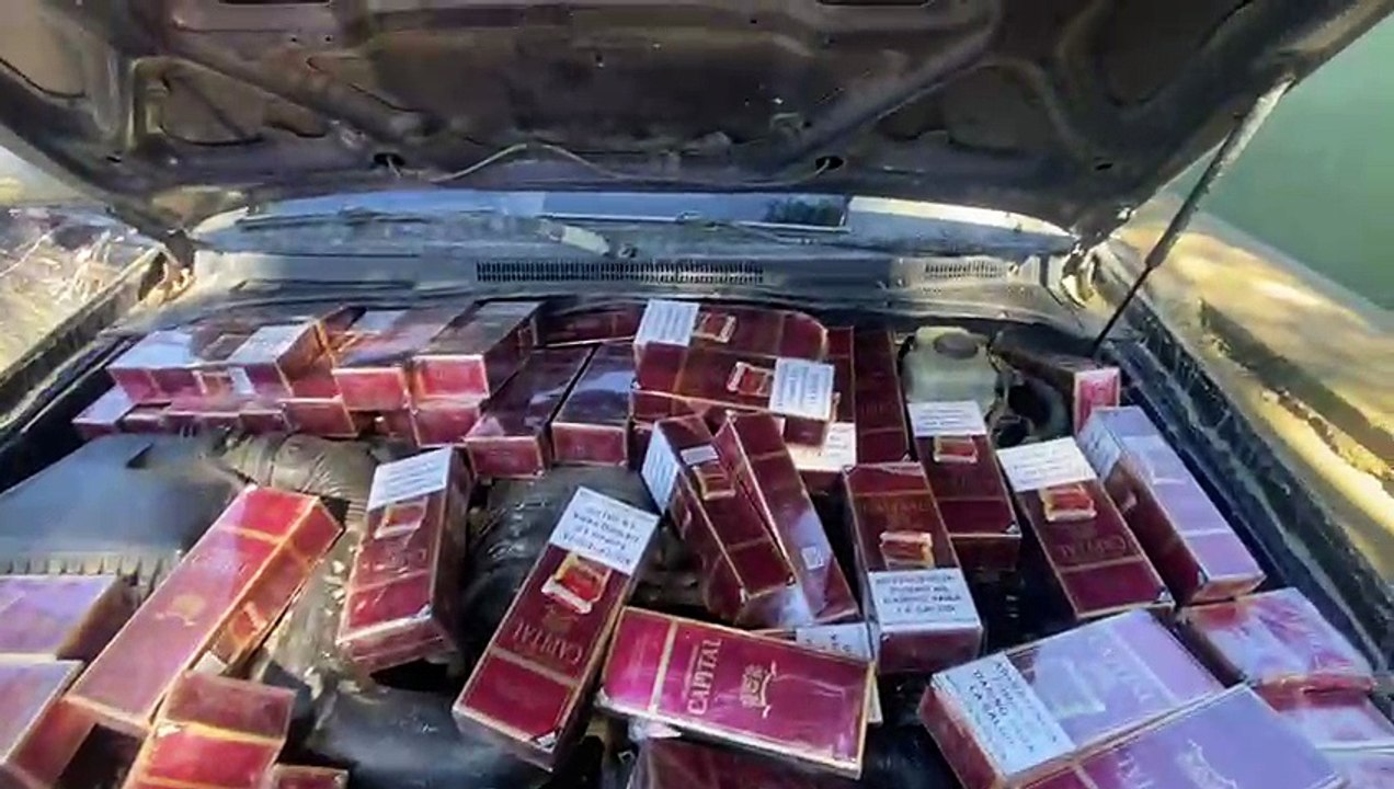 Ejército detiene hombre con contrabando de más de 88 mil cigarrillos tras persecución en Montecristi
