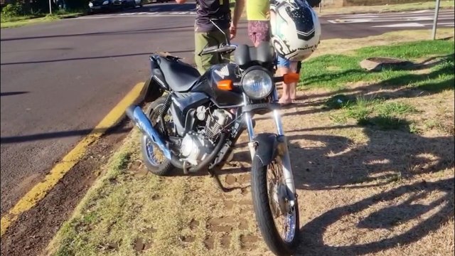 Motociclista fica ferido em colisão com Ônix no bairro Coqueiral