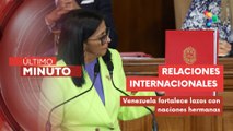 Delcy Rodríguez afirma el derecho de Venezuela a tener relaciones con todo el mundo