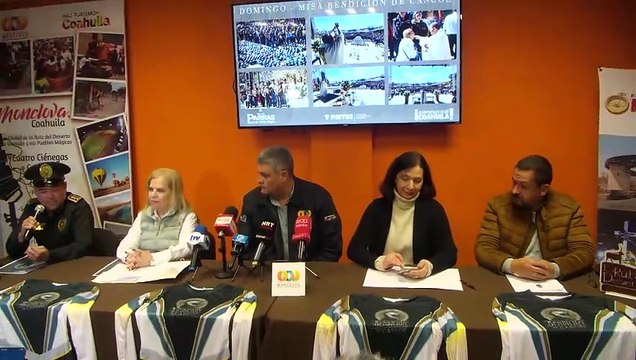 El evento de bendición de cascos de Parras fue promovido en Monclova