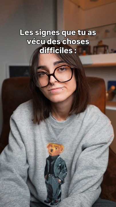 Parfois, ce qu’on a vécu modifie notre façon de voir les choses. Ça change la manière dont on interprète les mots, les gestes, les silences… #traumas #psychologie #prevention #pourtoi #signes