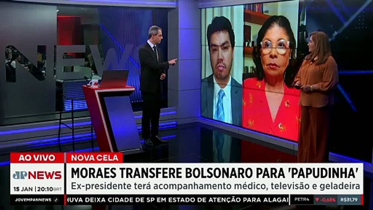Moraes autoriza ida de Bolsonaro para "Papudinha"; Denise, Dora e Kobayashi avaliam