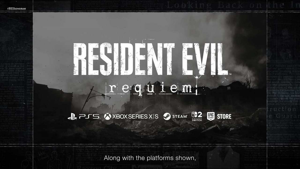 Resident Evil Requiem Official Gameplay Overview Video Resident Evil Showcase January 2026