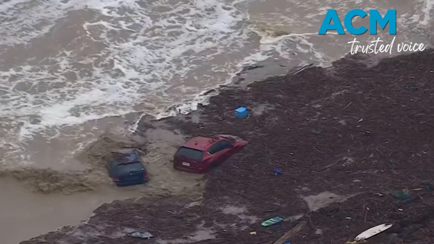Cars swept into ocean as massive rainbomb hits south-west Victoria ...