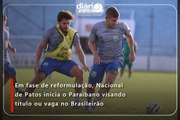 Em fase de reformulação, Nacional de Patos inicia o Paraibano visando título ou vaga no Brasileirão
