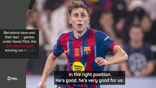 Flick praises 'special' Fermin Lopez after Barca's Copa del Rey win