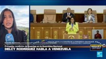 Informe desde Caracas: Delcy Rodríguez rinde cuentas ante a la Asamblea Nacional