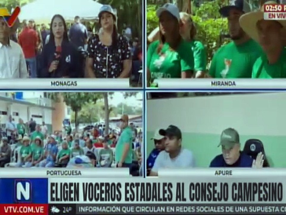 Sector campesino del edo. Monagas participa en la elección de sus representantes estadales