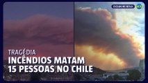 Incêndios no Chile matam 15 e forçam 50 mil a deixar suas casas