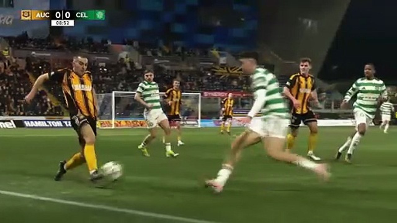 Auchinleck Vs Celtic 1 half Scottish Cup Last 32