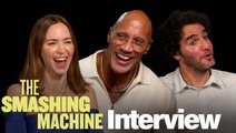 'The Smashing Machine' Interviews With Emily Blunt, Dwayne Johnson And Benny Safdie