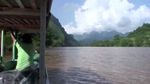 Slow Boat Journey in Laos | Going Up Scenic Nam Ou River: Luang Prabang - Nong Khiaw - Muang Khua