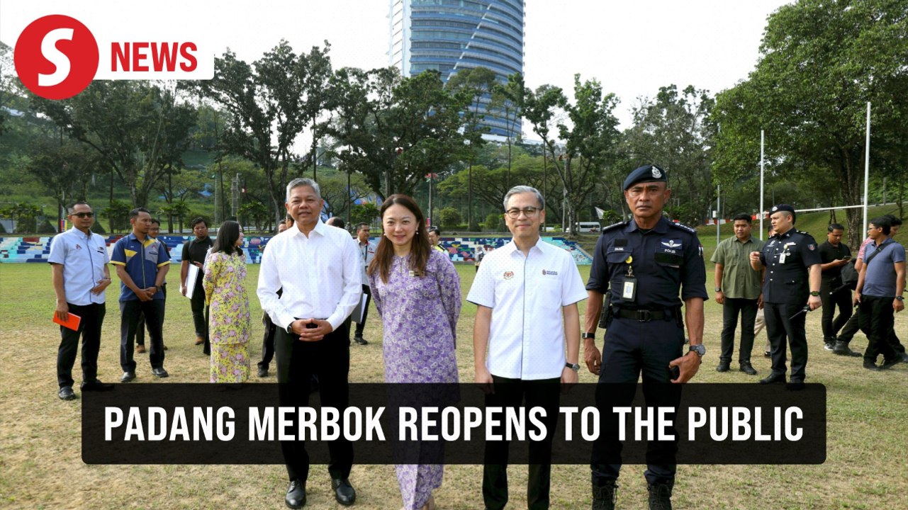 Padang Merbok reopens to the public, RM11mil flood retention pond planned