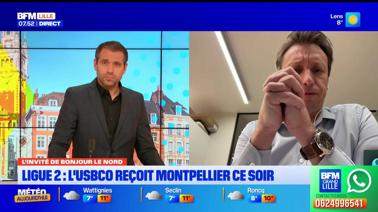 L'invité de Bonjour Lille du vendredi 16 janvier 2026 - Vincent Boutillier