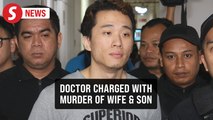 Doc charged in JB with murdering wife and son