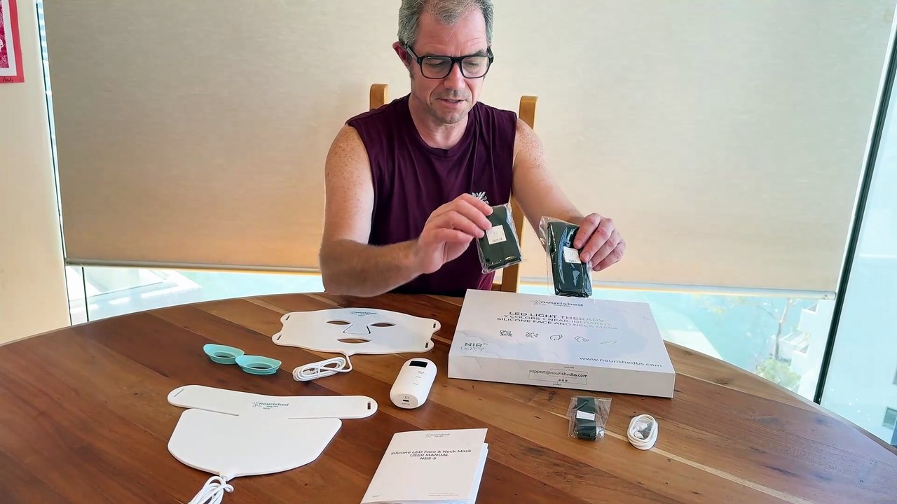 How To: Set Up & Use the Nourished Body&Skin LED Face and Neck Mask with Dr. Luke
