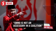 Umno AGM: Party still with unity govt but patience has its limits, says Zahid