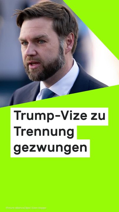 No Glomex J.D. Vance: Blind-Date endet in Katastrophe - Trump-Vize zu Trennung gezwungen