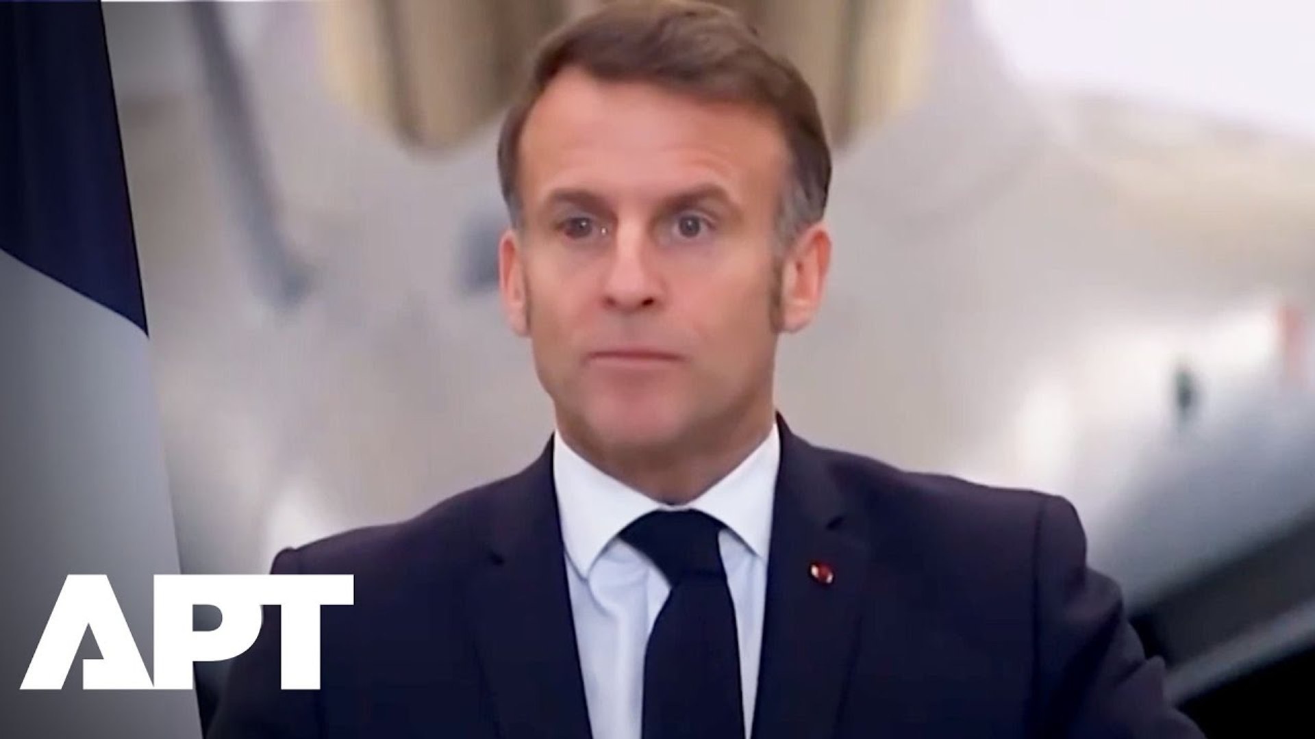 ⁣Red-Eyed Macron Sends 15 Troops to Greenland, Warning Trump Not to Test Europe | APT