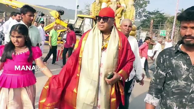 Drums Sivamani With Family Visuals @ Tirumala
