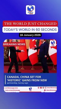 Canada, China set for 'historic' gains from new partnership, Carney says