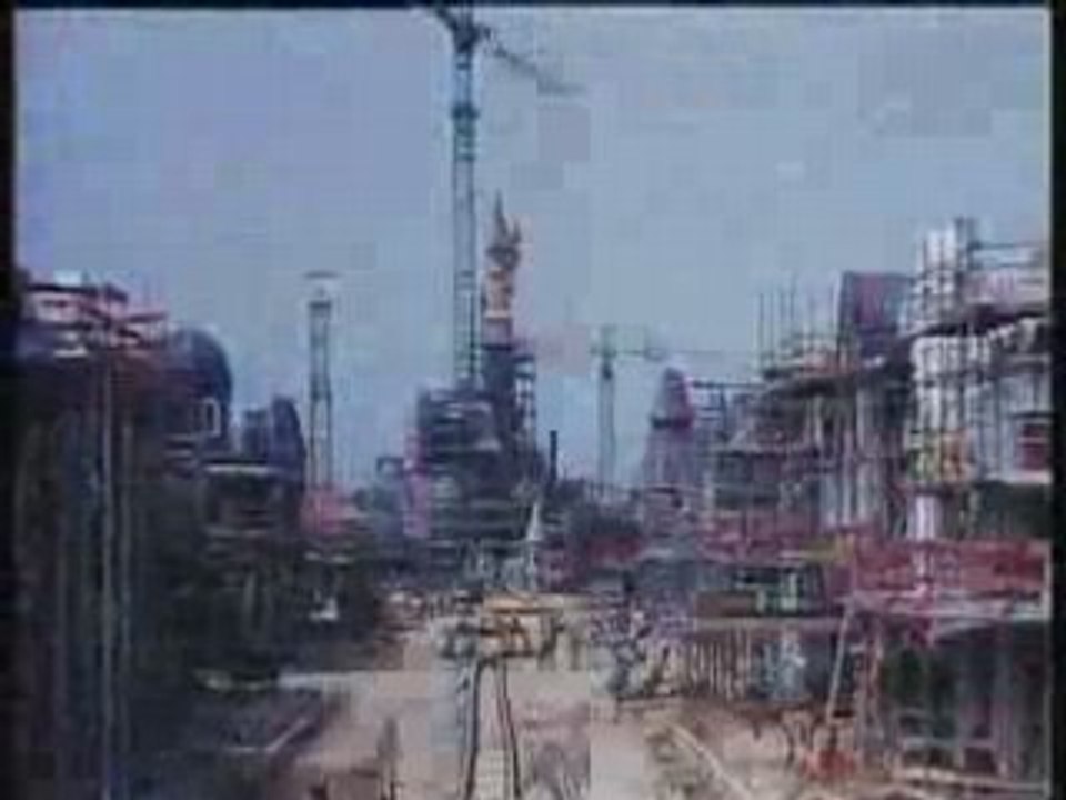 Disneyland Paris-Construction du château
