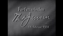 Forfatterinden - Thit Jensen (Interview med Thit Jensen) | 14 Februar 1951 | DRTV