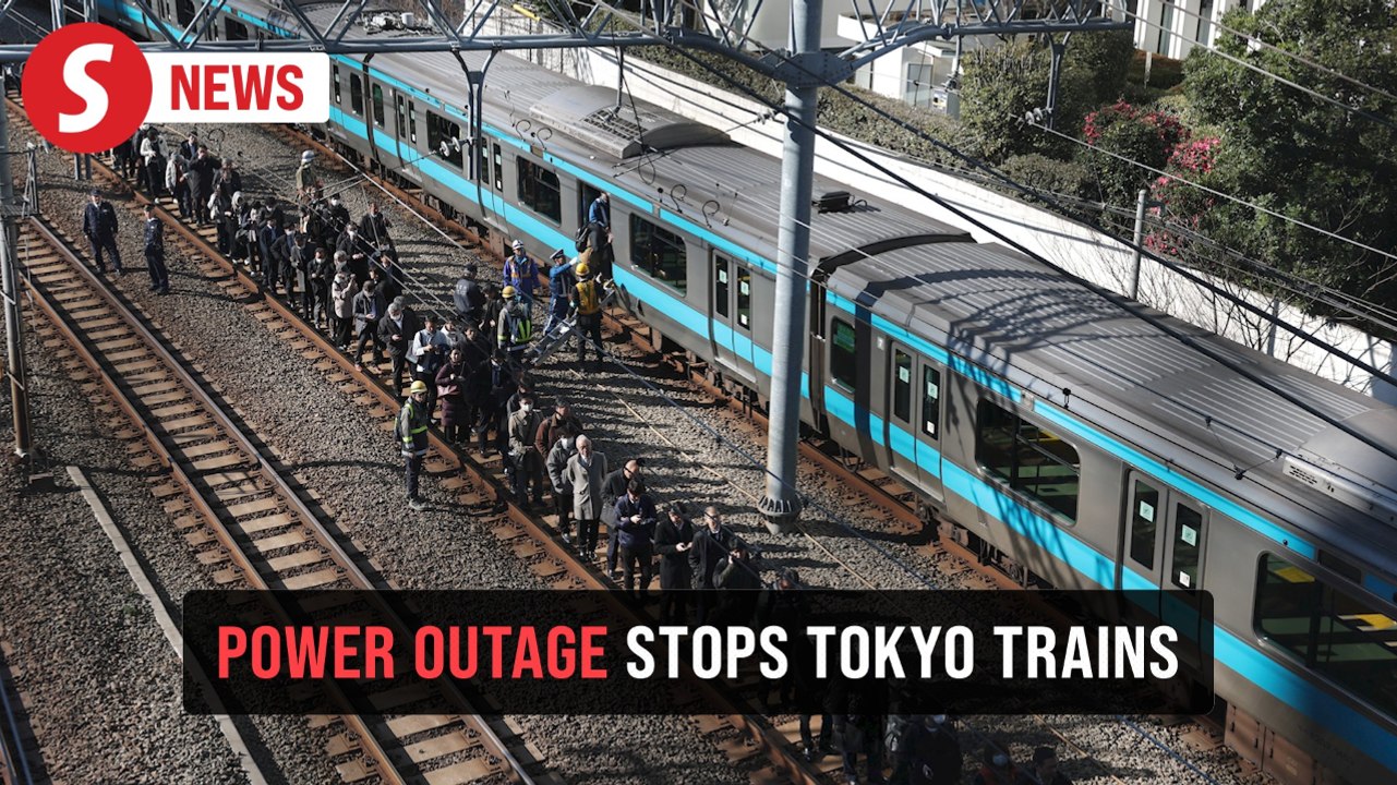 Power outage halts Tokyo commuter train lines, disrupting thousands