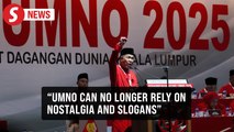 Umno AGM: Party must rebrand itself to regain the people's trust, says Zahid