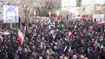 Iran holds funeral for people killed in unrest
