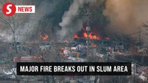 South Korea slum fire devastates Seoul residents, destroys homes