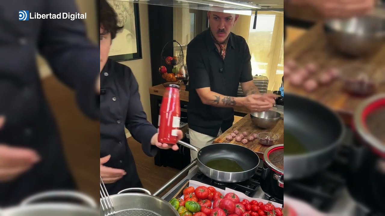 Fusilloni con albóndigas: la receta de Jordi Cruz y Gianni Pinto