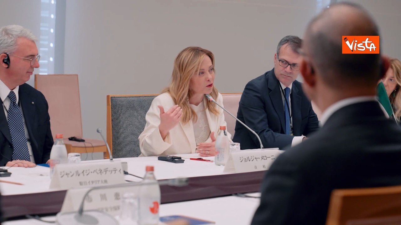 Meloni a Tokyo incontra la premier giapponese Takaichi: Crediamo molto in questa alleanza