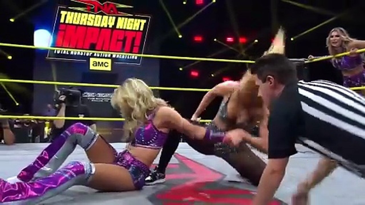 The IInspiration (Cassie Lee & Jessie McKay) vs. The Elegance Brand (M by Elegance & Heather by Elegance) - TNA Knockouts World Tag Team Championship - TNA Impact January 15, 2026