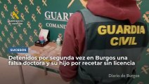 Detenidos por segunda vez en Burgos una falsa doctora y su hijo por recetar sin licencia