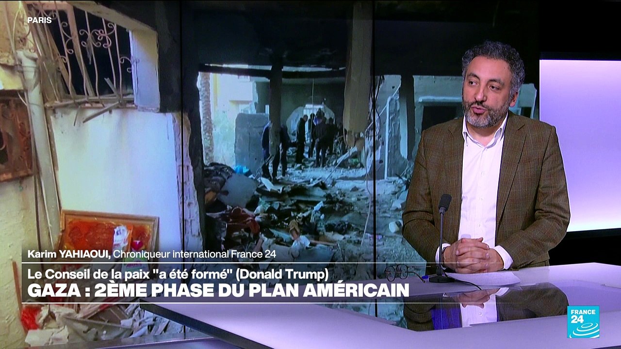 Le Conseil de la paix pour Gaza "a été formé", dit Trump : De quoi s'agit-il ?