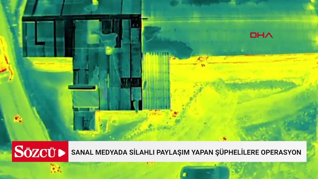 Sanal medyada silahlı paylaşım yapan şüpheliler operasyonla yakalandı