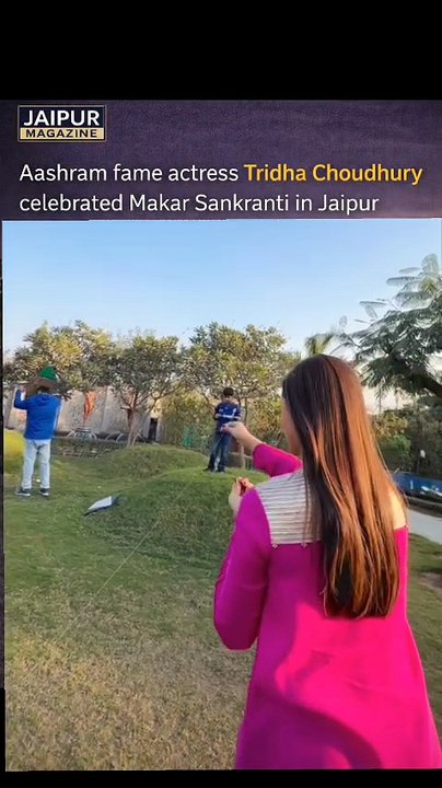 Tridha Choudhury Celebrates Makar Sankranti in Jaipur