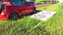 Capotamento é registrado na BR-277 em Cascavel