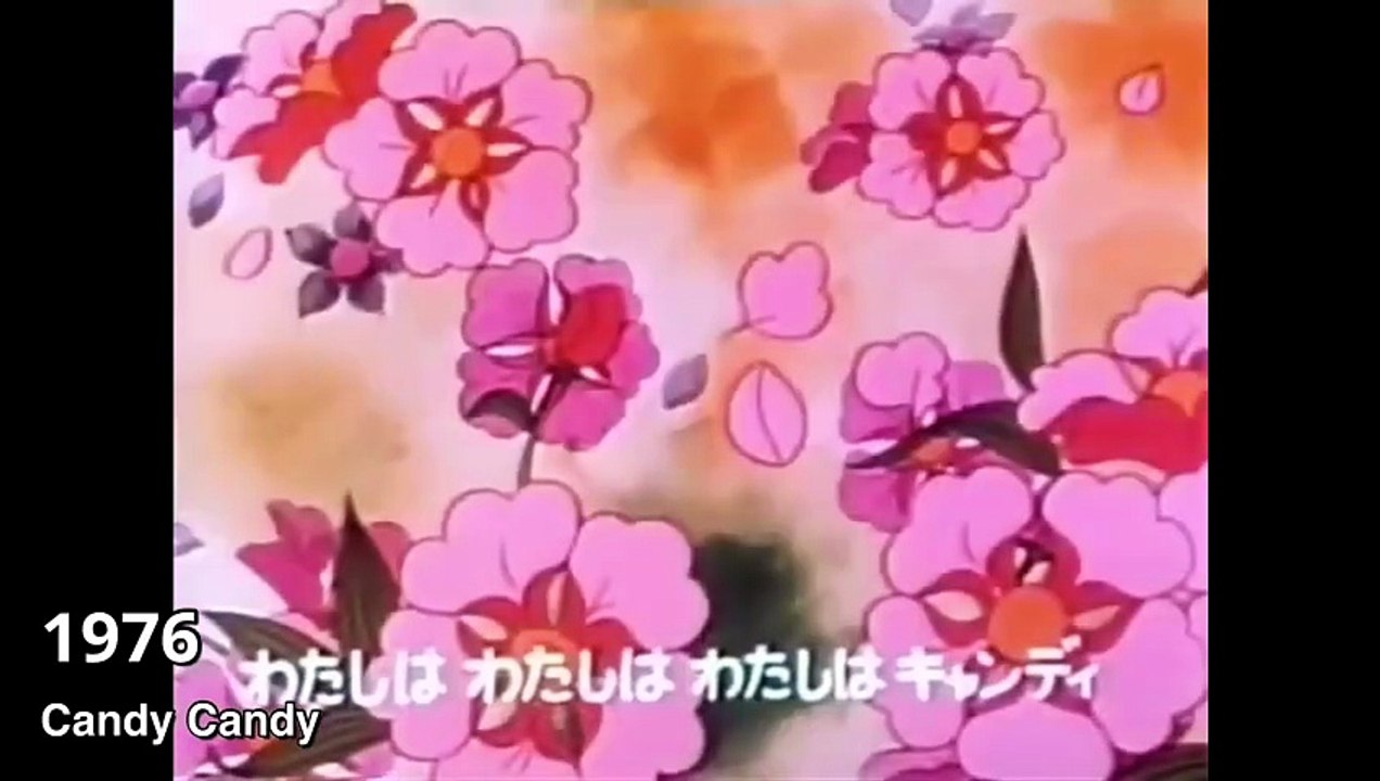 The Evolution of Anime Series (1960 - 2020) _ History of Anime through Openings