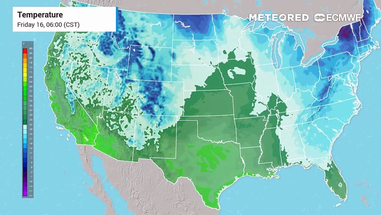 Polar air will plunge all the way southward into Florida this weekend.