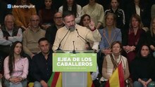 Abascal carga contra "la mafia corrupta" de Sánchez