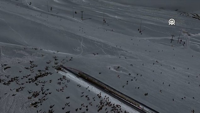 Erciyes yarıyıl tatilinde kayakseverlerle dolacak