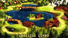 Donkey Kong Country 3 #1º Fase Lakeside Limbo Mundo 1