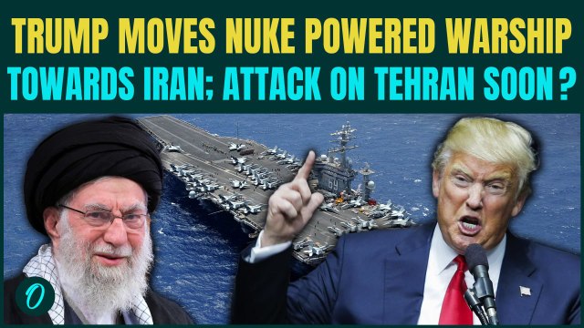U.S vs Iran WAR: Trump’s USS Abraham Lincoln READY For ACTION in Iran; Khamenei’s Home On TARGET?