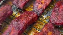 Smoked Buffalo Style Baby Back Ribs babybackribs ribs buffalowings