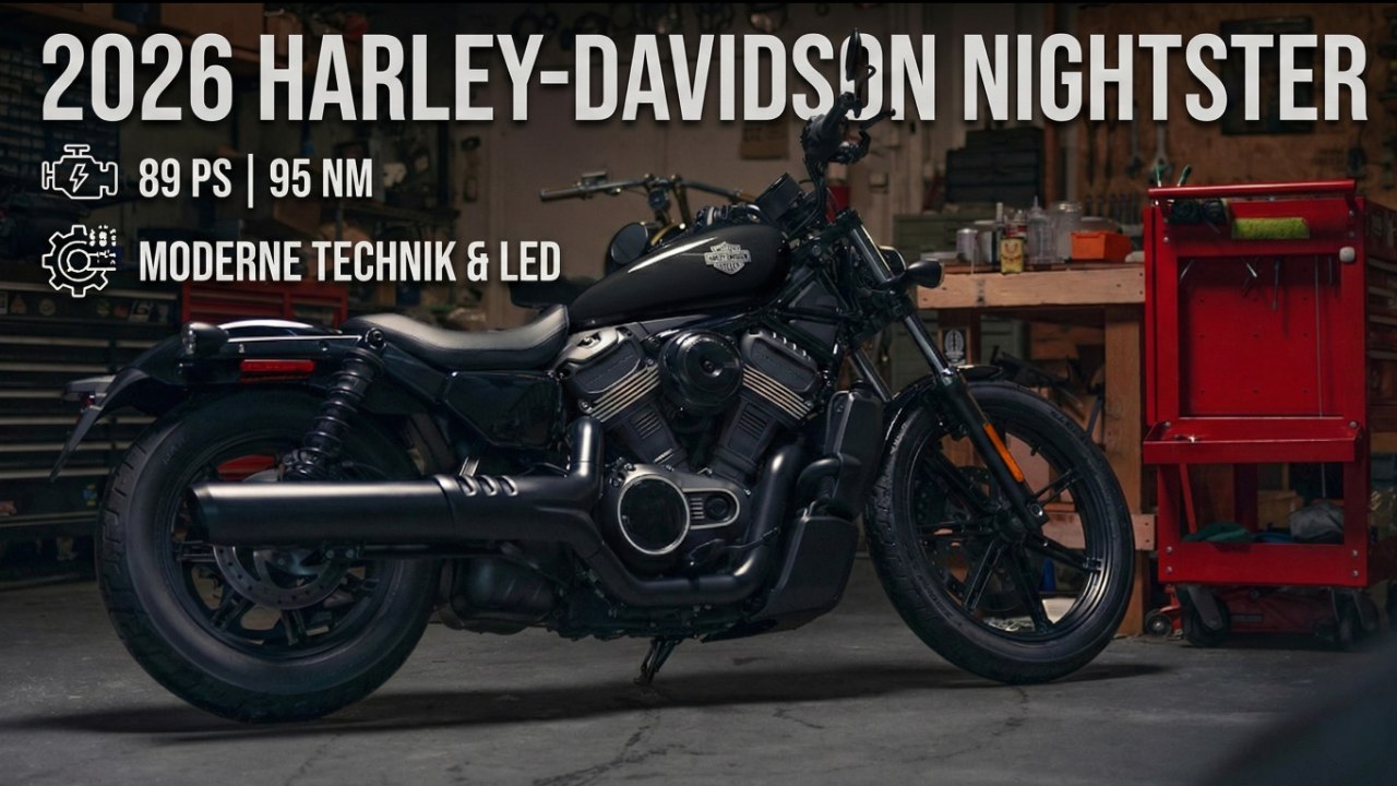 Was bietet die neue Nightster 2026 von Harley-Davidson?