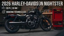 Was bietet die neue Nightster 2026 von Harley-Davidson?