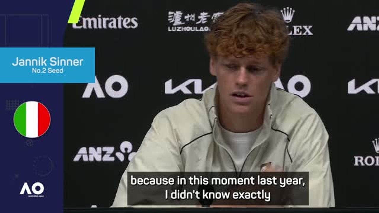 Sinner 'stronger' from doping ban one year on