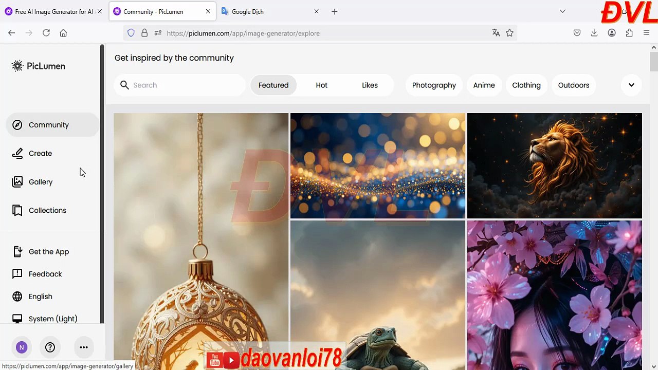 Tạo cố định nhân vật bằng AI